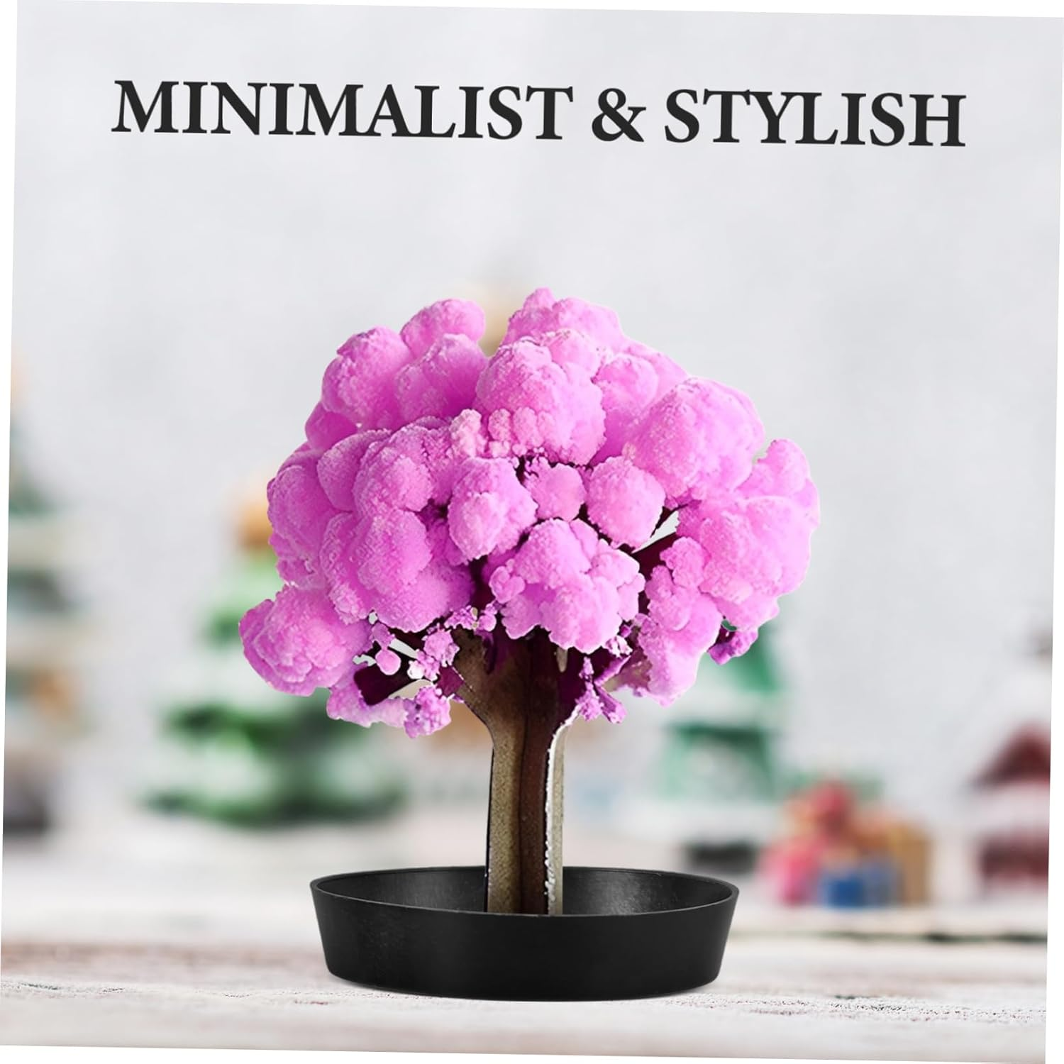 Anneome 48Pcs Mini Christmas Tree Base Tray for Christmas Themed Party Storage for Tree for Table Decorations image number 2