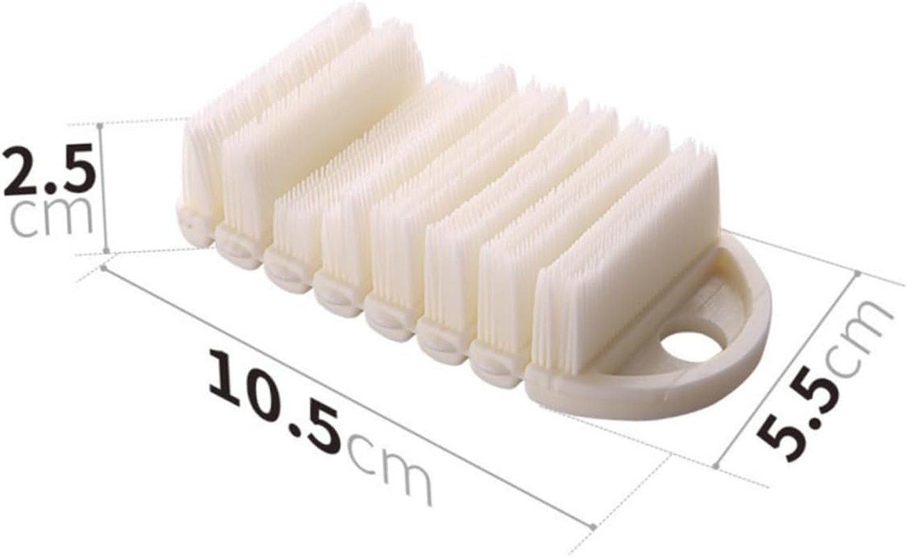 Baluue Baby Nail Cleaning Brush Set Soft Bristle Nail Brush for Gentle Cleaning Flexible Fingernail Cleaner for Infants for Bath Time image number 3