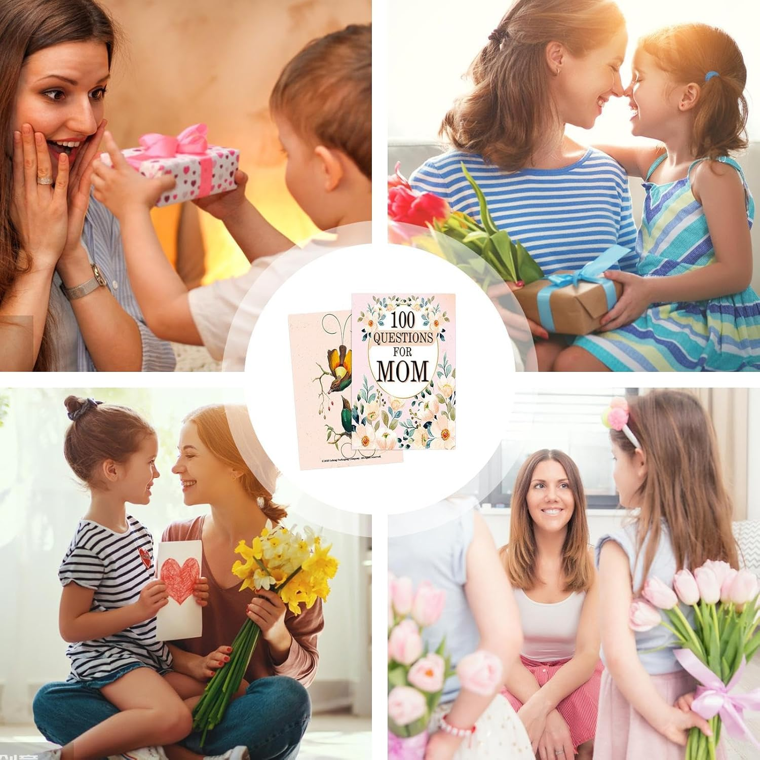 100 Questions for Mum | Tell Your Life Story Mum, High-Quality Gift for Women Daughters Birthdays Christmas with Timeless Design image number 1