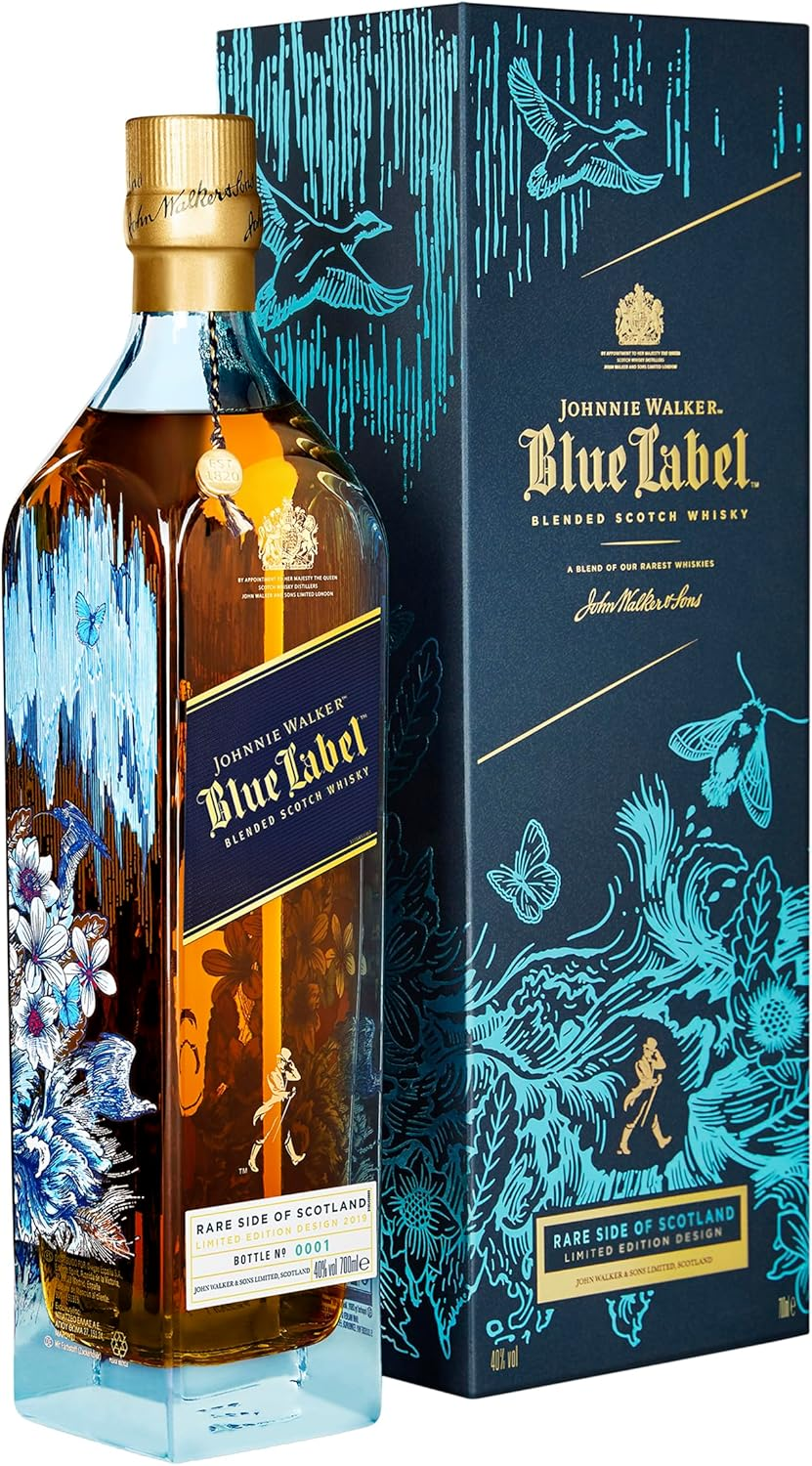 Johnnie Walker Blue Label Rare Side of Scotland Limited Edition Blended Scotch Whisky 700Ml