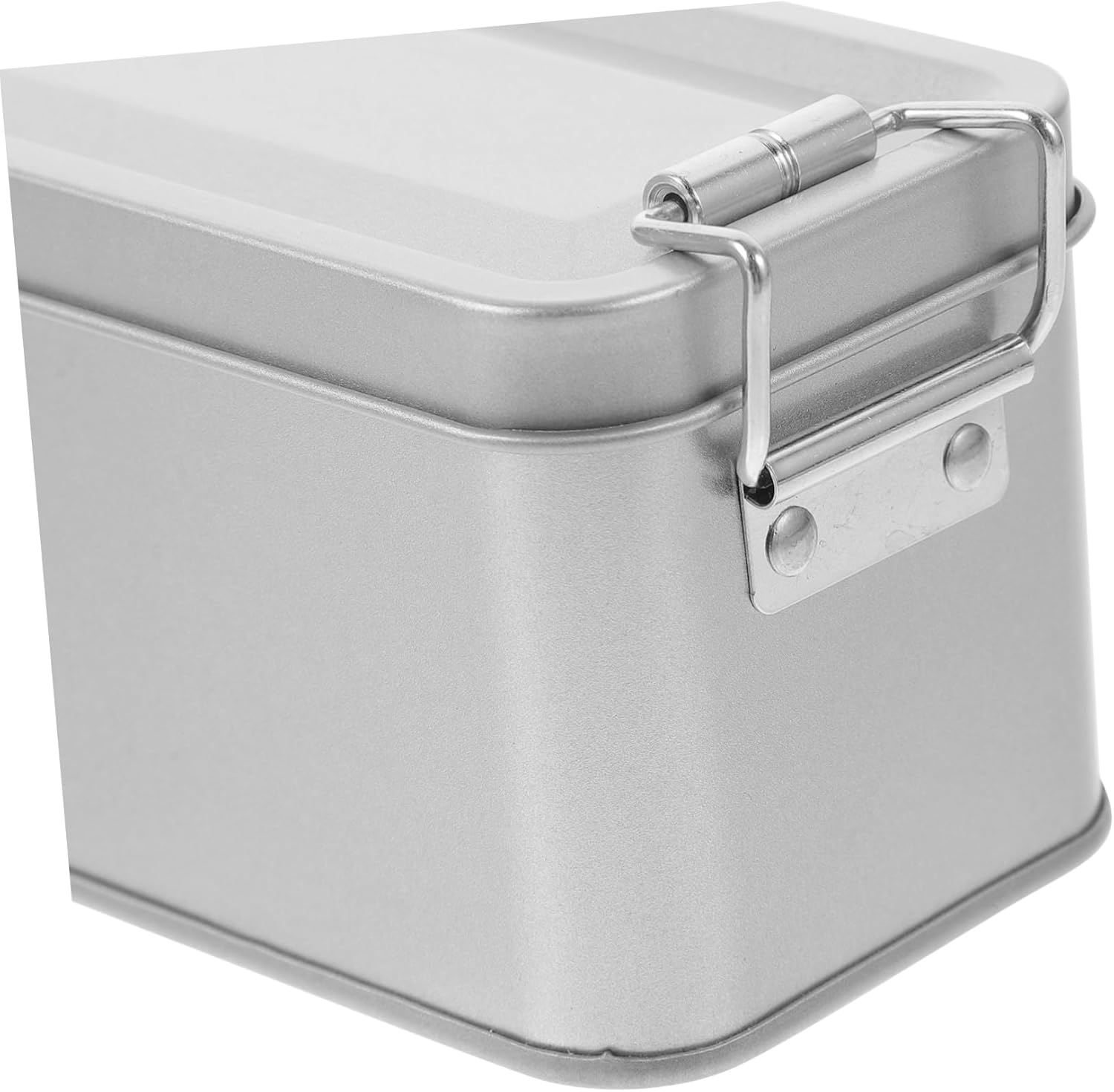 Mikinona Tinplate Candy Box with Lid Metal Tins for Cookies Decorative Storage Boxes Home Decor image number 1