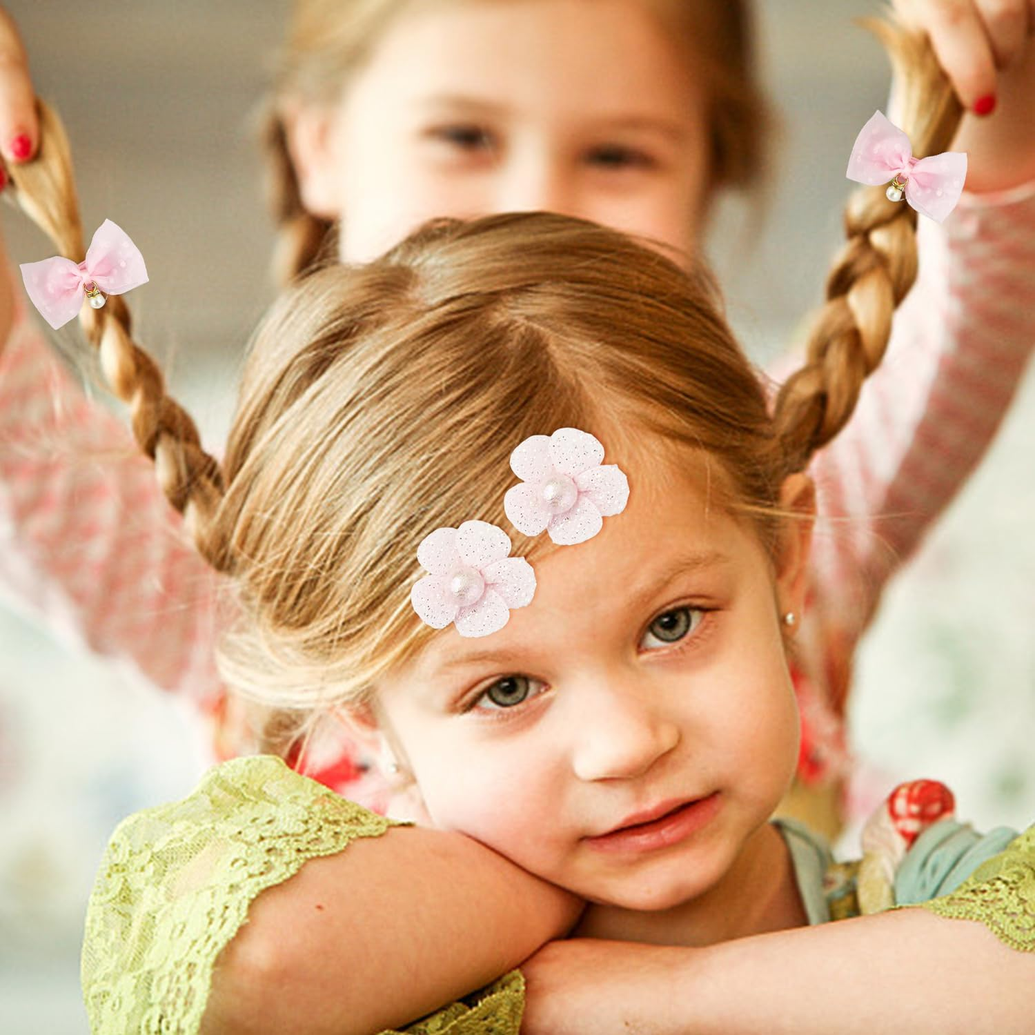 Pack of 20 Cute Hair Pins, Hair Accessories from Girls, Hairstyle Decorations, Girls' Fancy Dress Supplies, Cute and Versatile Hairpin. image number 3