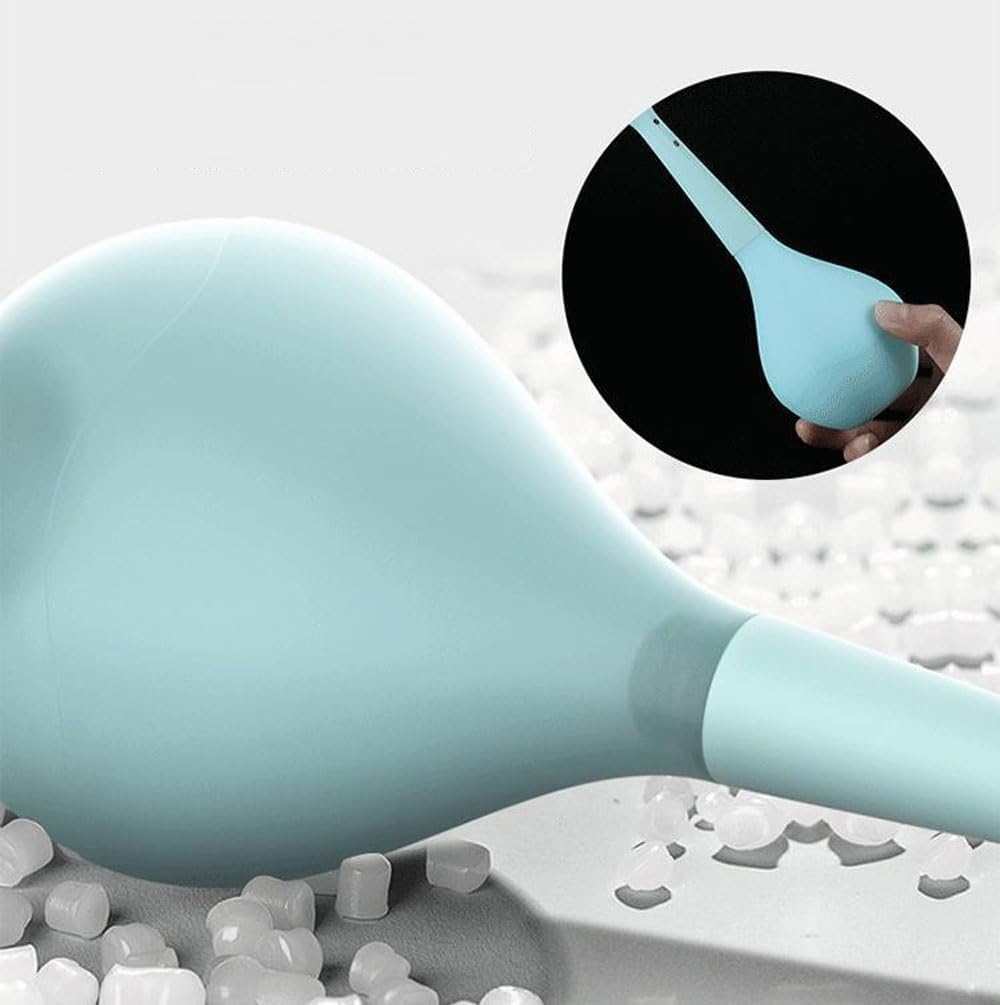 Enema Douche anti Back-Flow Silicone Anal Enema Kit for Colon Cleansing Anal Douche Vagina Cleaning Kit Enema Bulb Kit for Men Women