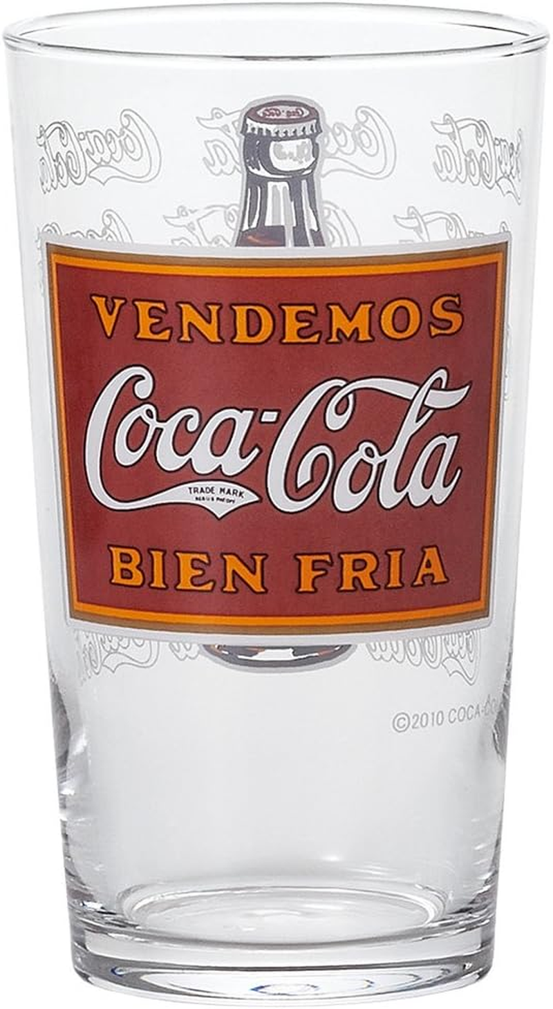 ADERIA 6434 Tumbler Glass, Coca-Cola Legacy B, 10.0 Fl Oz (305 Ml), Made in Japan, Comes in a Cosmetic Box, Cup, Stylish, Gift, Women'S, Mother'S Day, Dishes, Father'S Day, Couples, Housewarming,