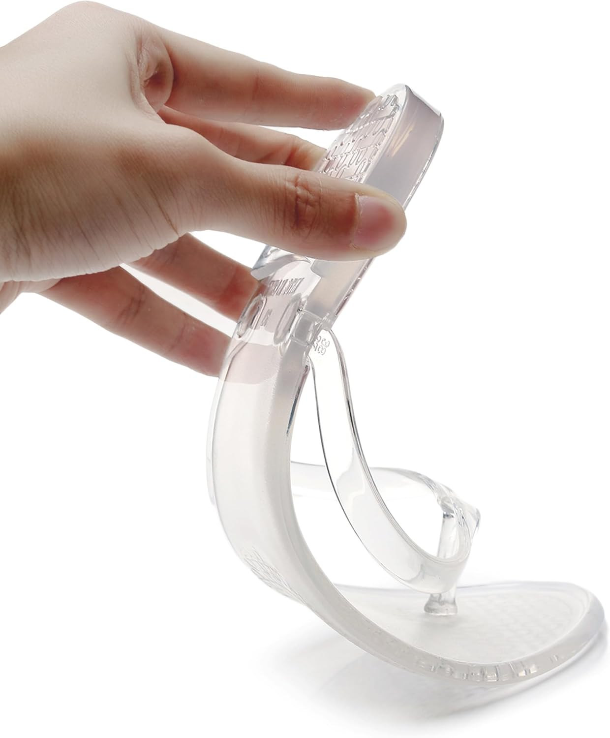 Flip Flops for Women Jelly Shoes Thong Sandals Jellies Flats Clear Slipper Summer Beach Pool Slides Size 10 Slip on Quick Drying Soft image number 5