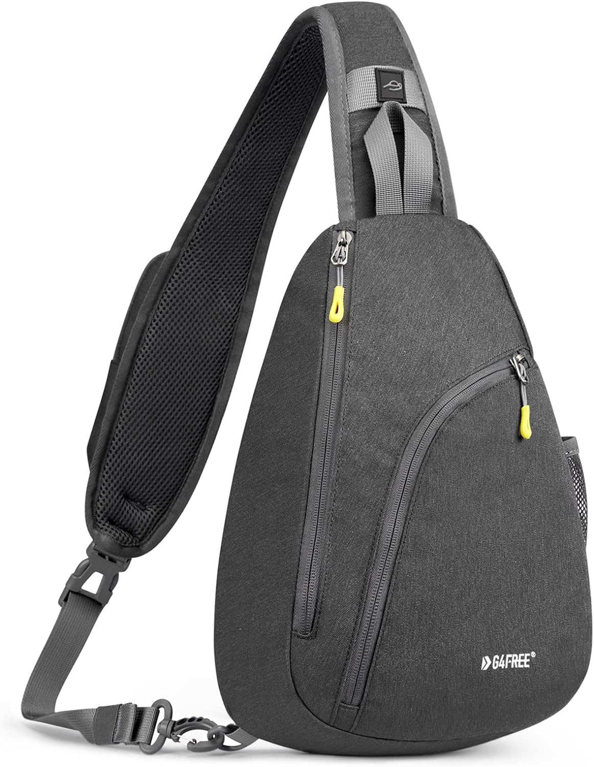 G4Free RFID Sling Bag Crossbody Backpack Casual Chest Shoulder Daypack Gym Bag for Hiking Travel 7L