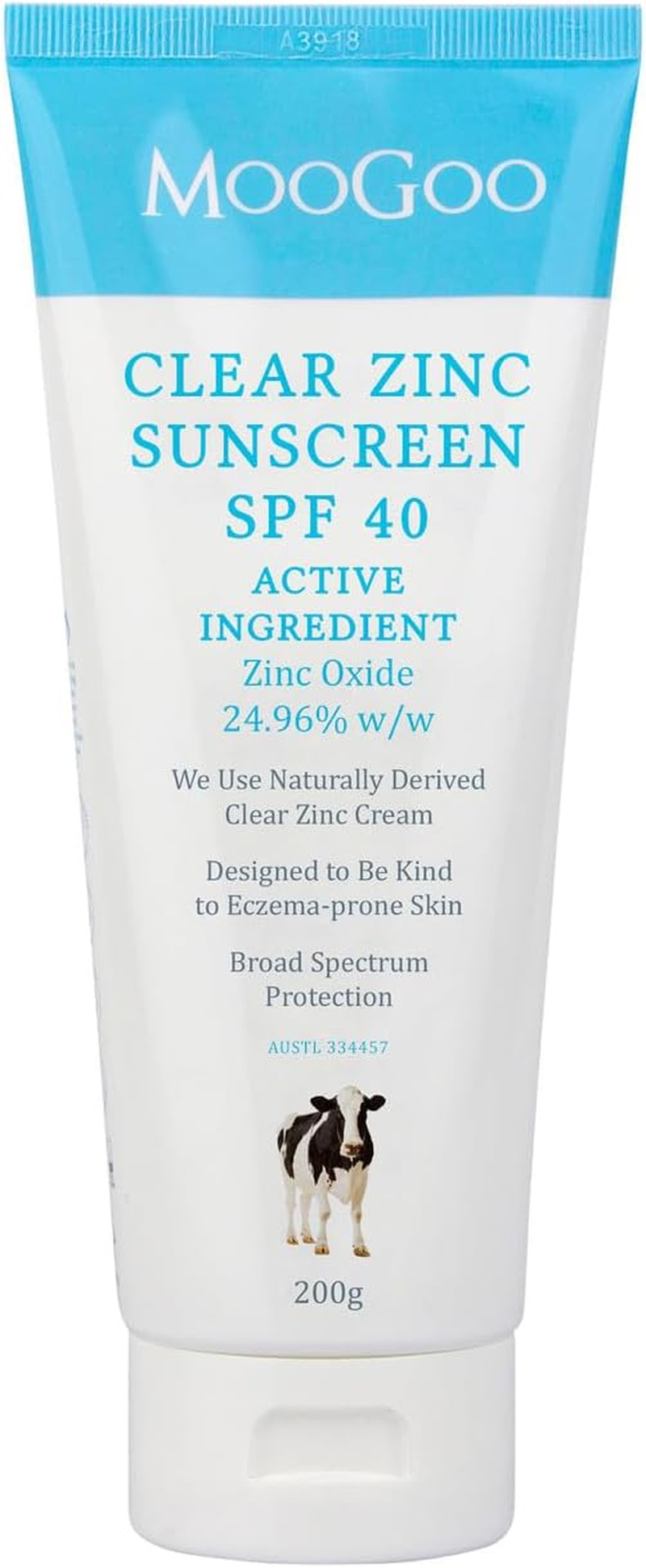MOOGOO NATURAL SUNSCREEN SPF40 SUNSCREEN 200Gr