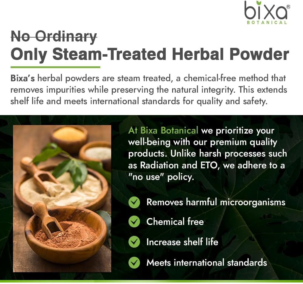 Bixa BOTANICAL Bitter Melon Powder - 200G / 7 Oz (Momordica Charantia/Karela Fruit Powder) | Ayurvedic Herb for Blood Sugar Control & Improves Liver Function | Herbal Supplement for Skin and Stomach image number 4