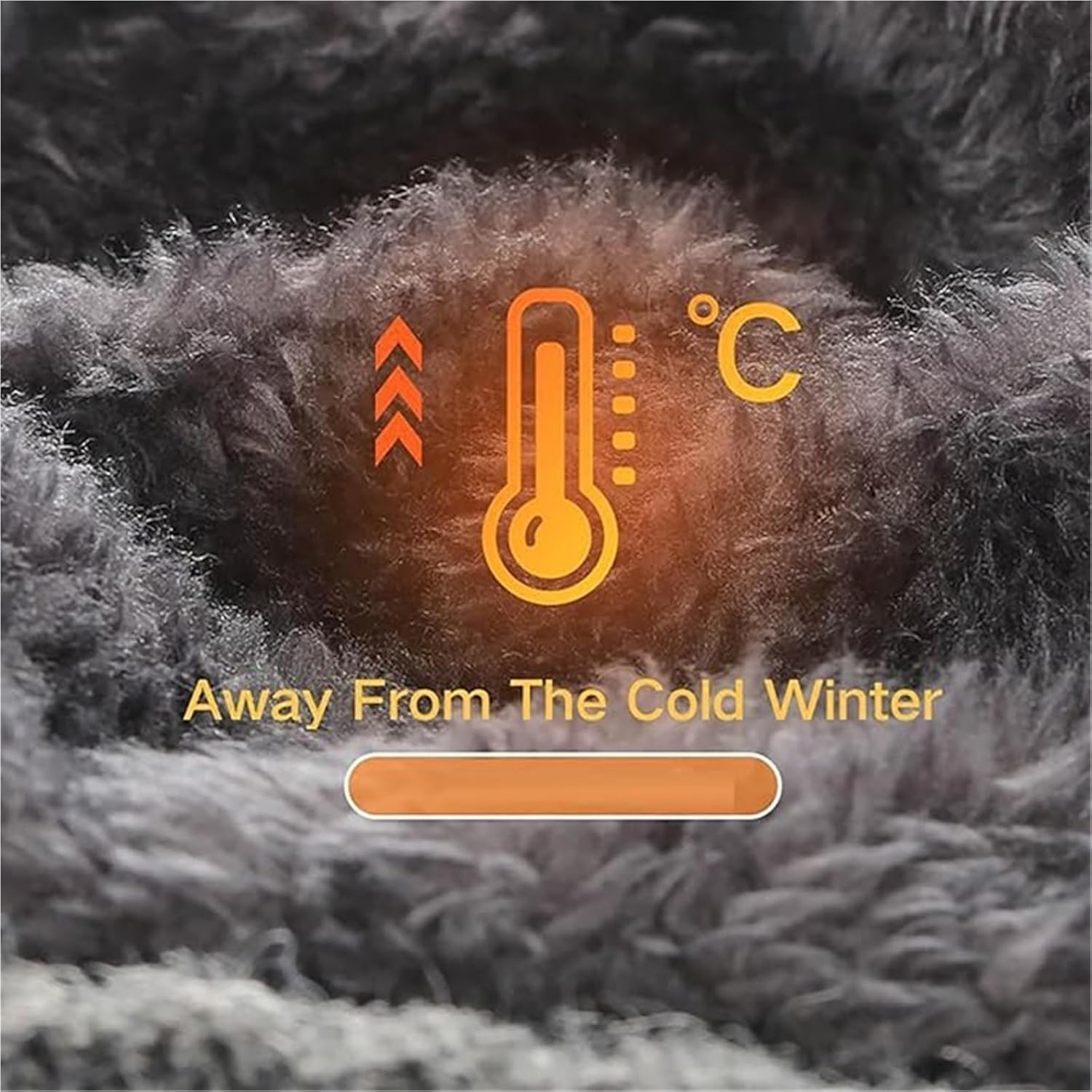 LAPQEND Cozy Head Beanie, 2026 New Winter Beanies Hat with Brim Ear Flaps, Warm Fleece Lined Knit Hat Unisex - Black image number 7