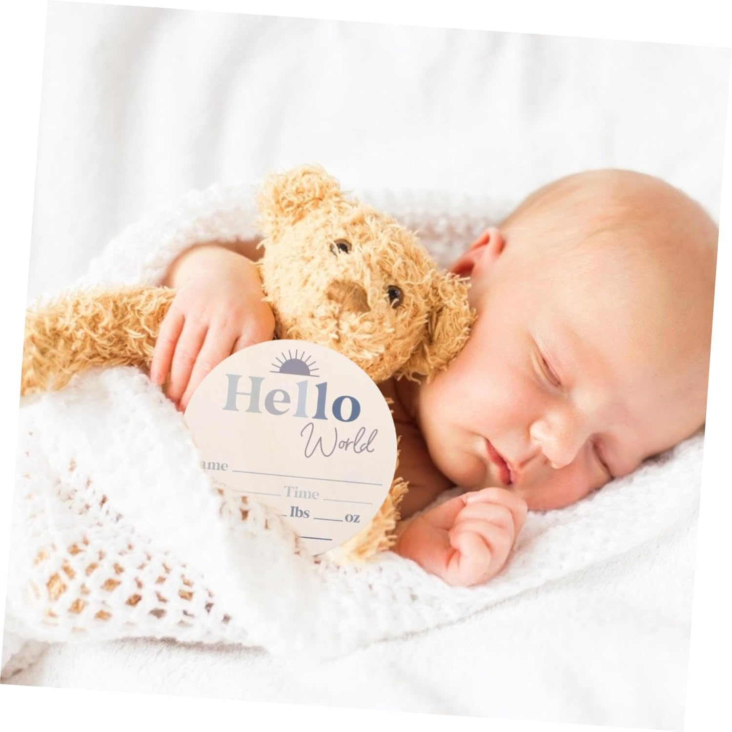 Growth Milestone Discs Floral Design Monthly Announcement Cards for Newborn Photography Nursery Decor Elegant Keepsake for Celebrating Growth image number 5