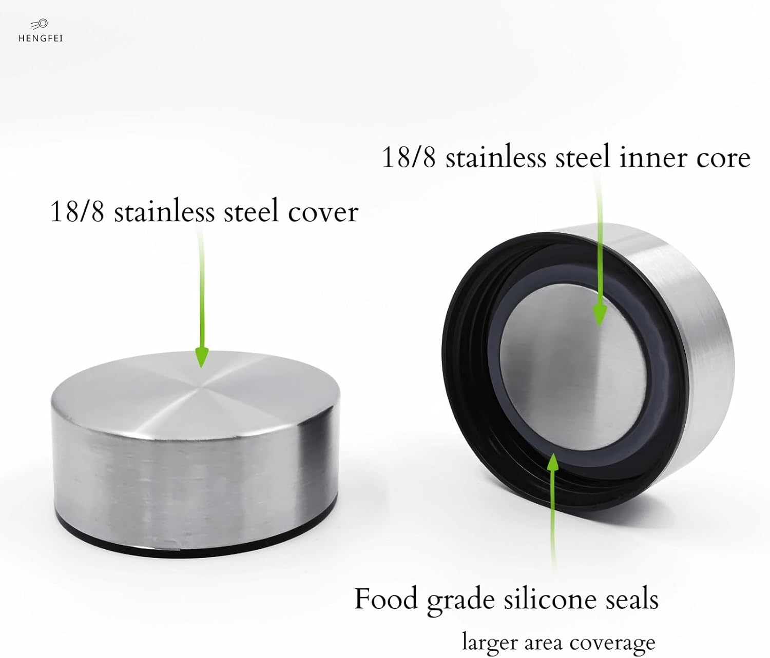 HENGFEI Glass Water Bottle 1L with Steel Lid，Clear Borosilicate Glass Drink Bottle with Infuser and Travel Sleeve.