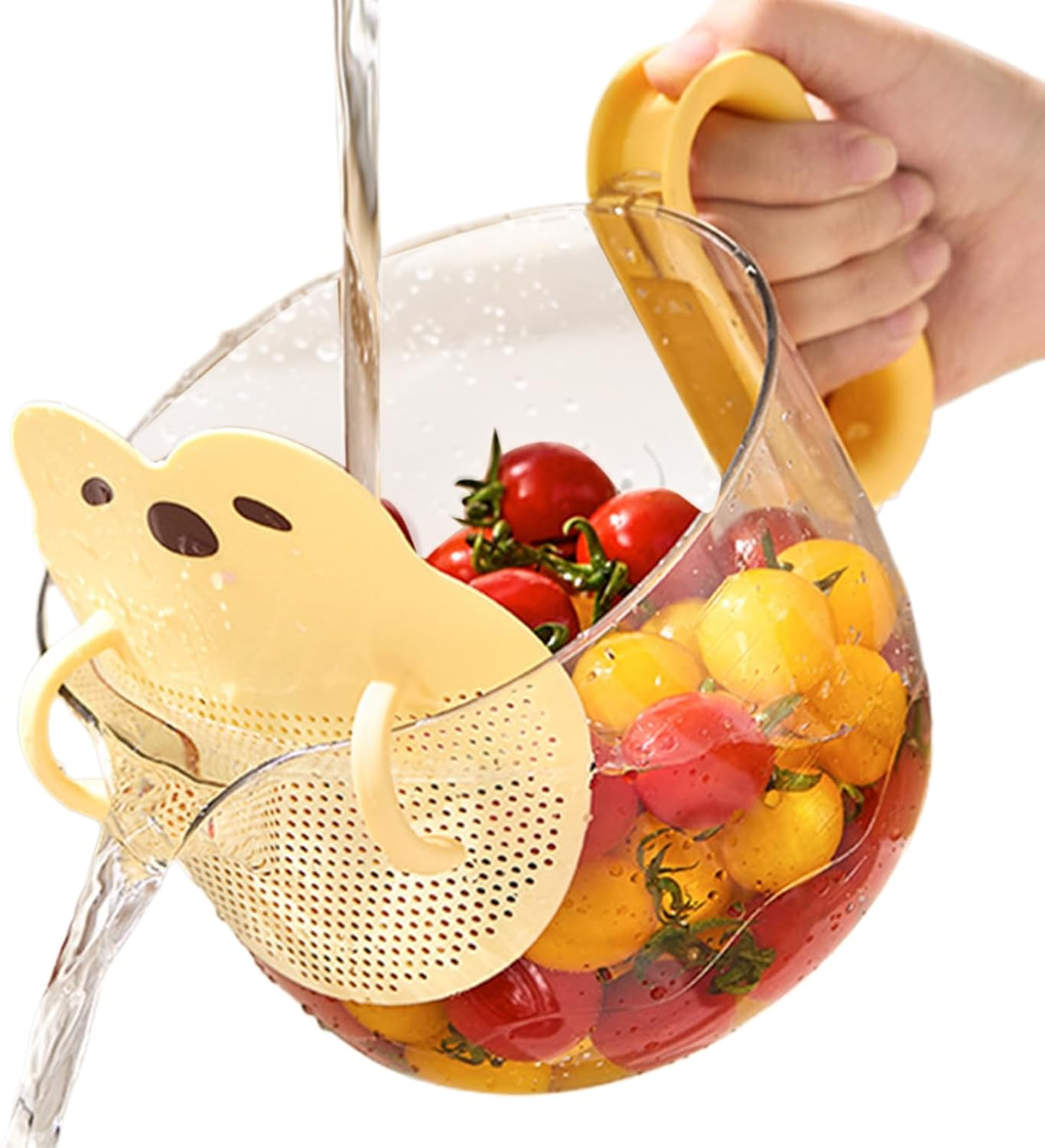 Measurement Cup | Kitchen Measuring Cups Filter Bowl | Baking Supplies Strainer Bowl Kitchen Gadgets for Egg Rice Liquid Home Cooking Restaurant Laboratory Apartment image number 5