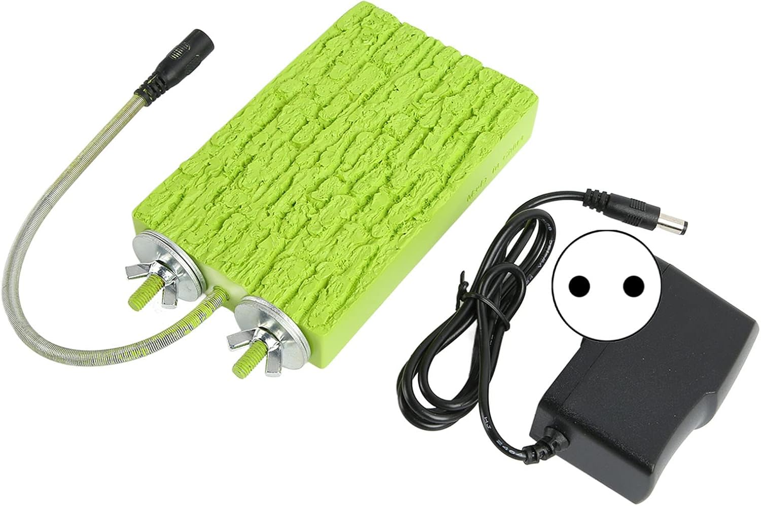 Topiky Bird Pole Heating Platform Constant Temperature 5W Safe Small Pet Warm Deck Board Cage Accessories Exercise Toy for Pets Parrots Budgies Parakeets (EU)