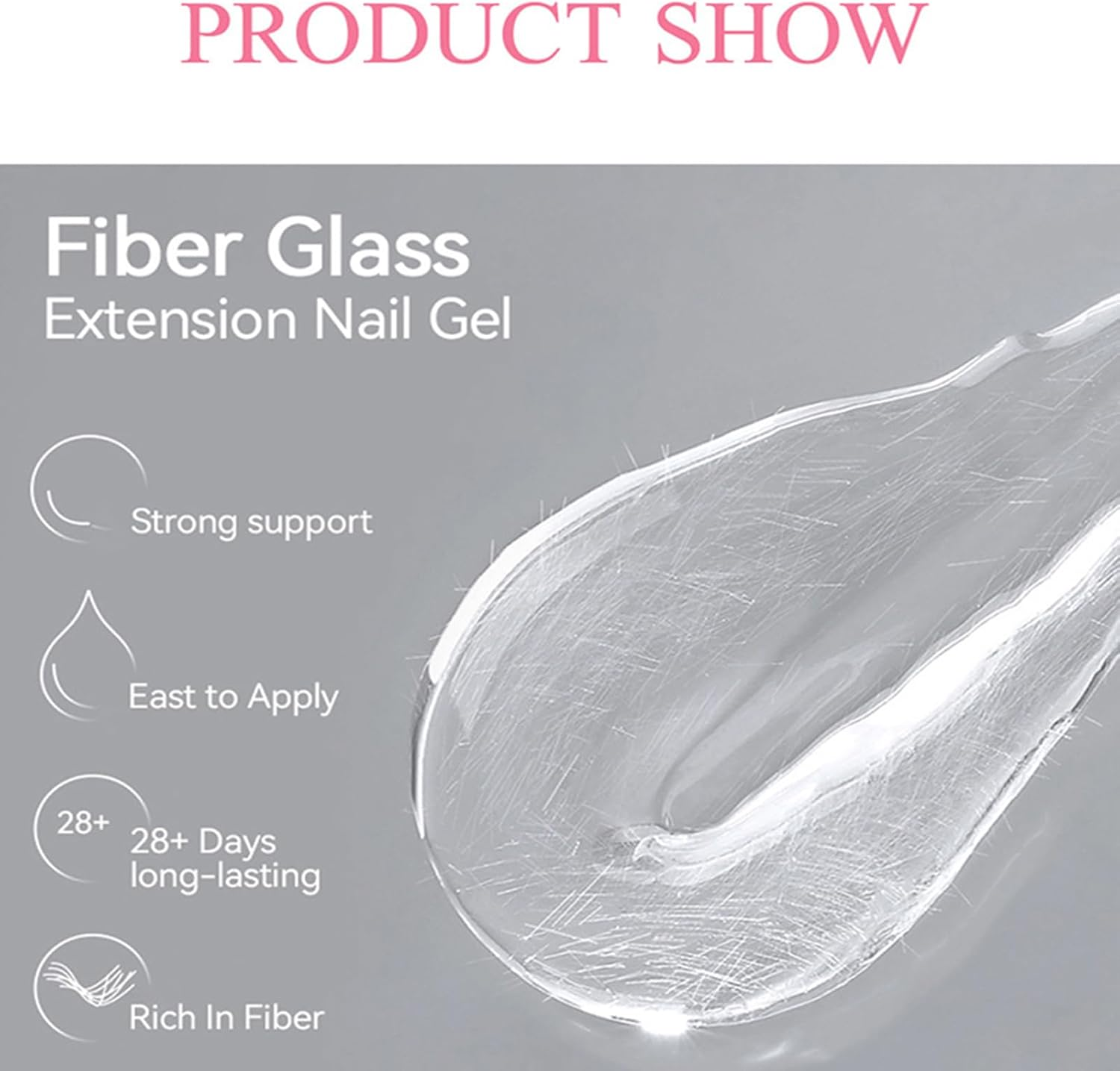 Broken Nail Repair,Weak & Damaged Nails Gel - Strengthening Protective Long Lasting 15Ml Thickener for Home Adults Maintenance Women Beauty Travel Manicure Restore Protection Girls image number 1