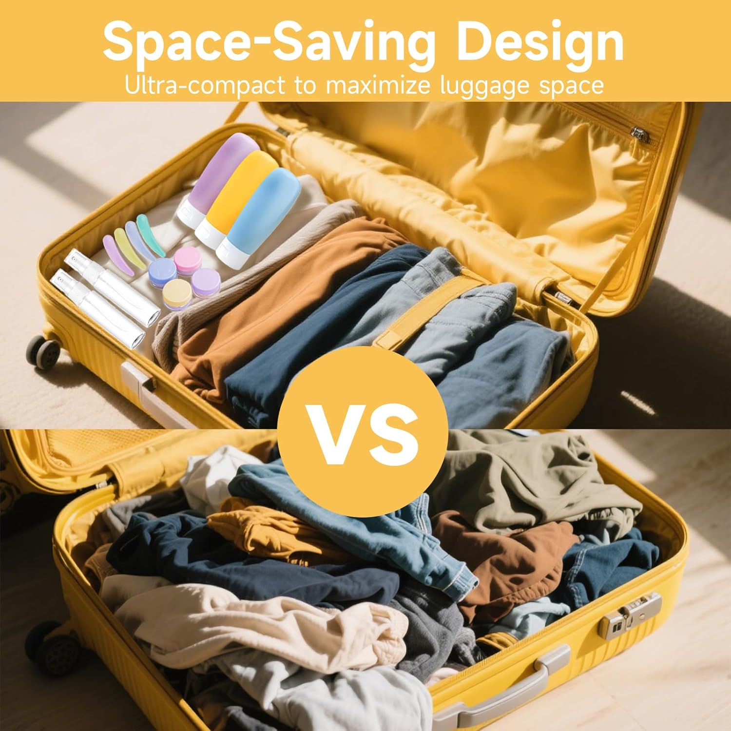 LMXMGRG 20 Pack Travel Bottles Set for Toiletries with Labels Silicone Travel Bottles Leak Proof Refillable Travel Essentials with Clear Toiletry Bag Travel Accessories for Shampoo Conditioner image number 5