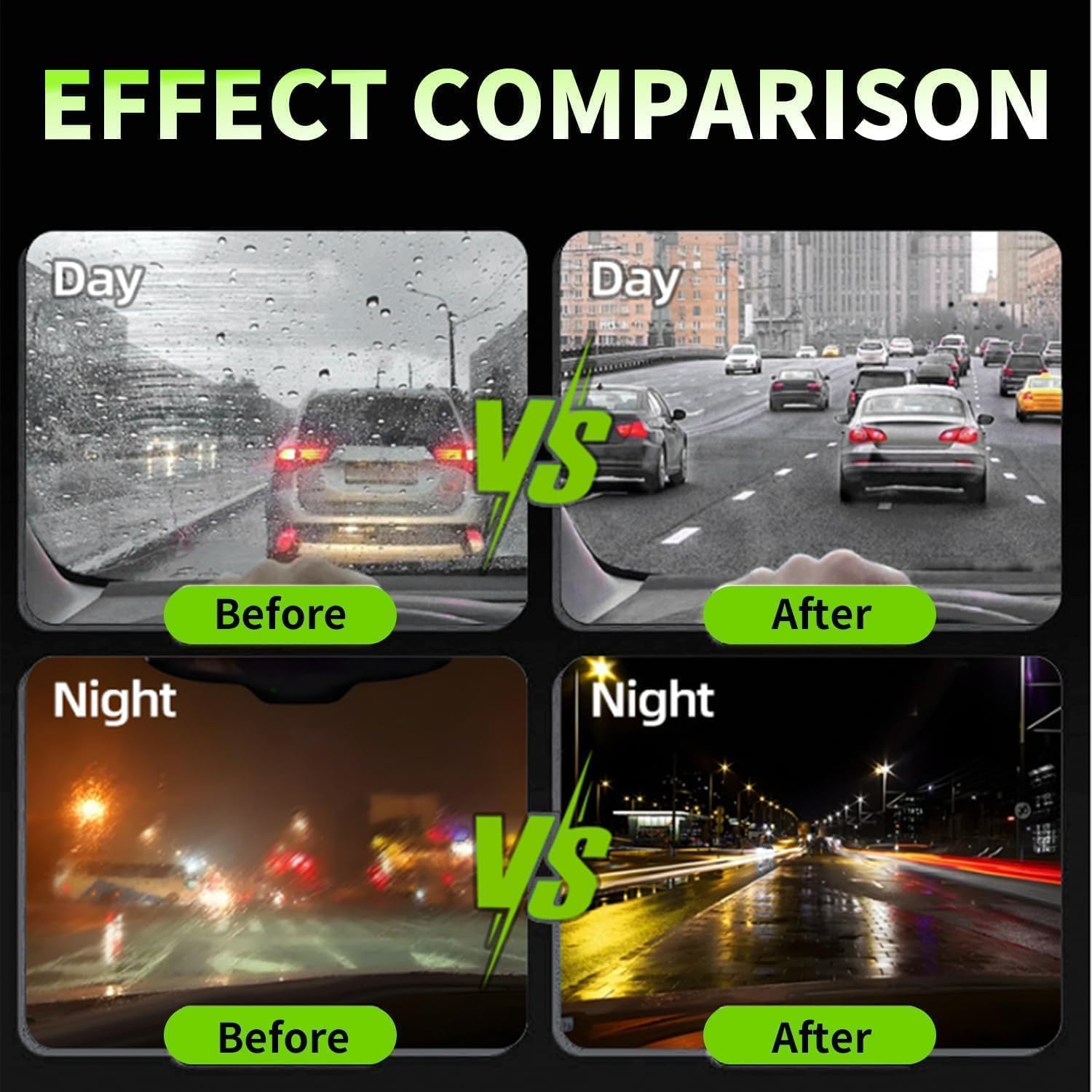 Car Oil Film Cleaning Brush, Automotive Interior Detailing Tool, Glass Cleaner image number 1