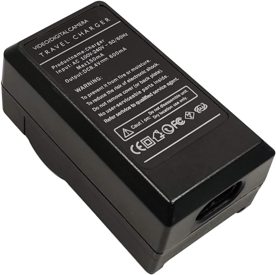 Single Mains/Car Battery Charger for DMW-BLE9E DMW-BLE9PP DMW-BLE9 DMW-BLG10E DMW-BLG10 Lumix DC-TZ100 DC-TZ95 DC-TZ90 DMC-GX7 DMC-GX85 DMC-ZS60 ZS70 ZS80 ZS100 ZS200 Camera image number 1