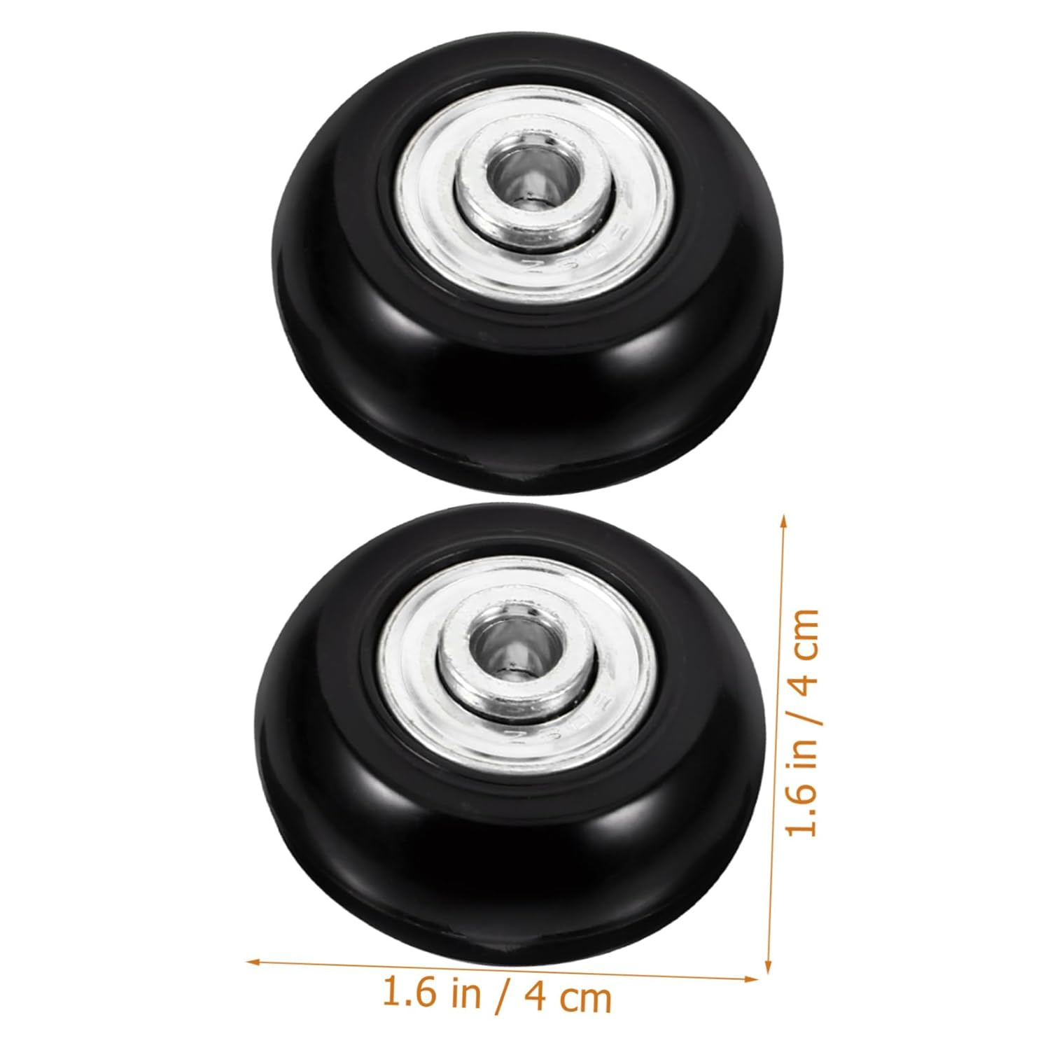 Healeved Suitcase Wheels Replacement Rubber Swivel Caster Wheels for Luggage Repair Kits Use Travel Gear image number 5