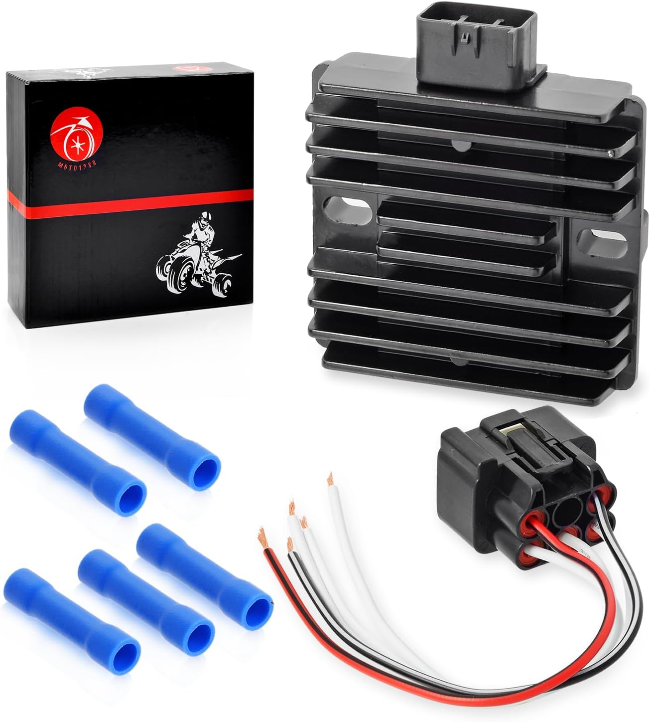 Voltage Regulator Rectifier & Plug for YAMAHA V-Star 650 1100 XVS650 XVS1100 Road Star XV1600 XV1700 Royal Star XVZ1300 YZF R6 WR250E WR250X SR400