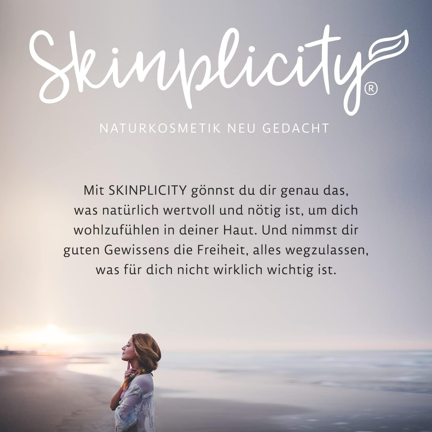 Skinplicity Organic Almond Oil for Body Care, Skin and Hair Care Natural Cosmetics, Cold Pressed and Vegan, for Dry Skin and Shiny Hair