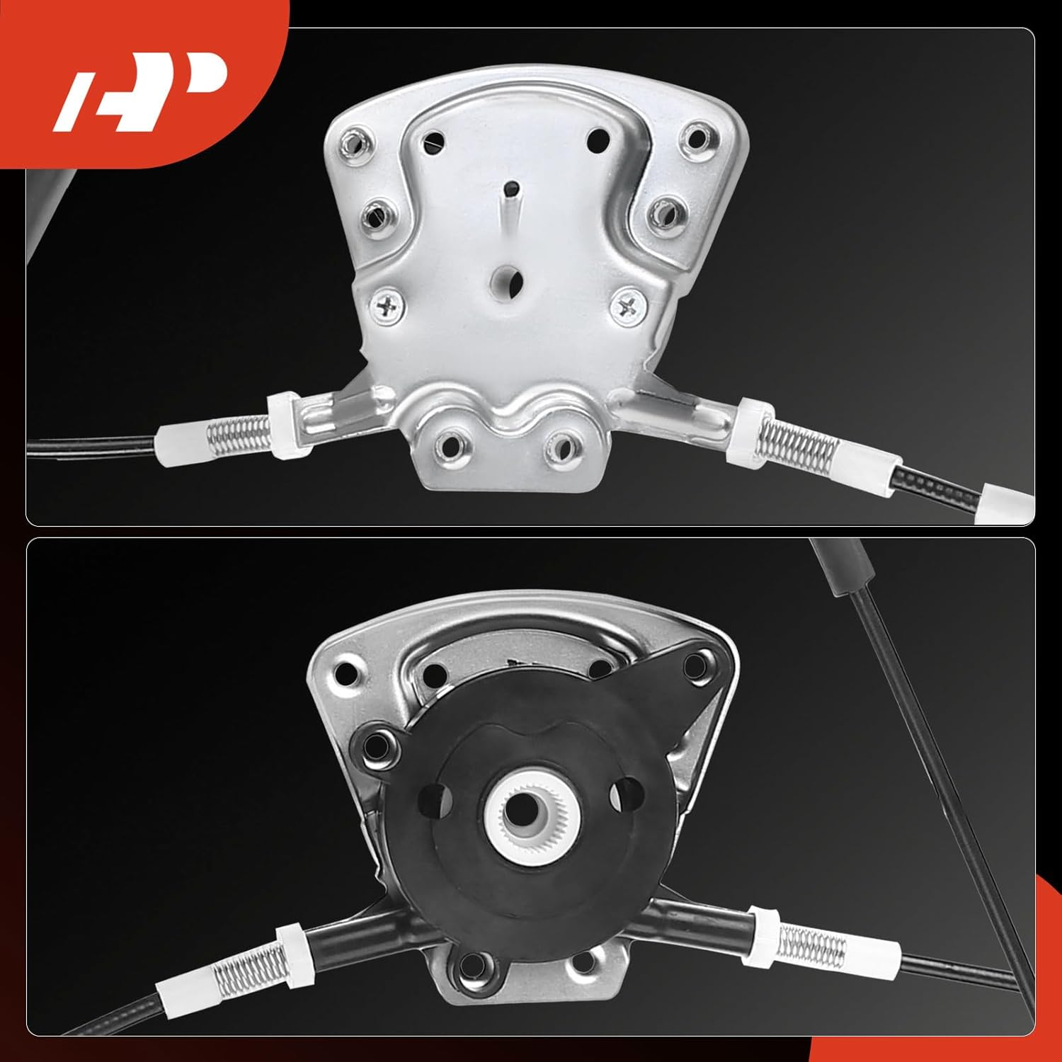 A-Premium Power Electric Window Regulator without Motor Compatible with Porsche 911 1999-2005 Front Right Passenger Side image number 3