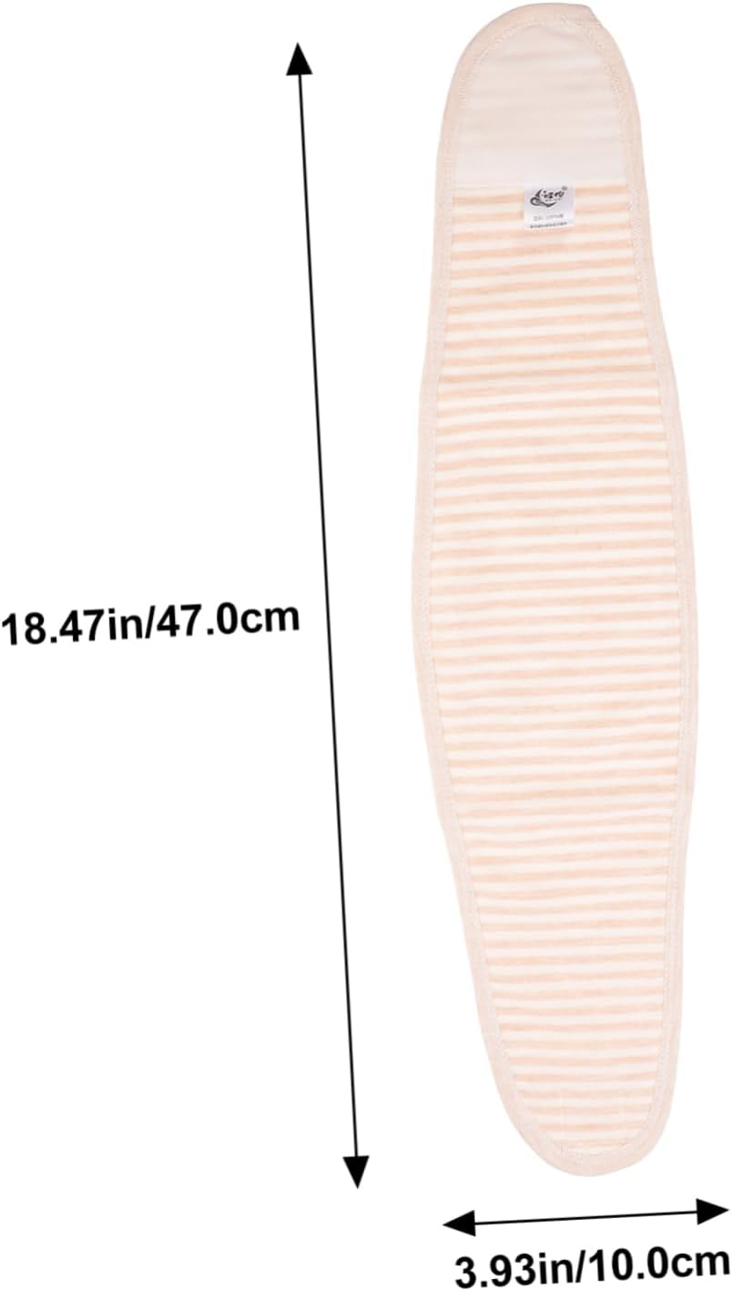 4Pcs Baby Belly Band Navel Band Newborn Umbilical Belt Beige Infant Comfort Support for Boys and Girls image number 2