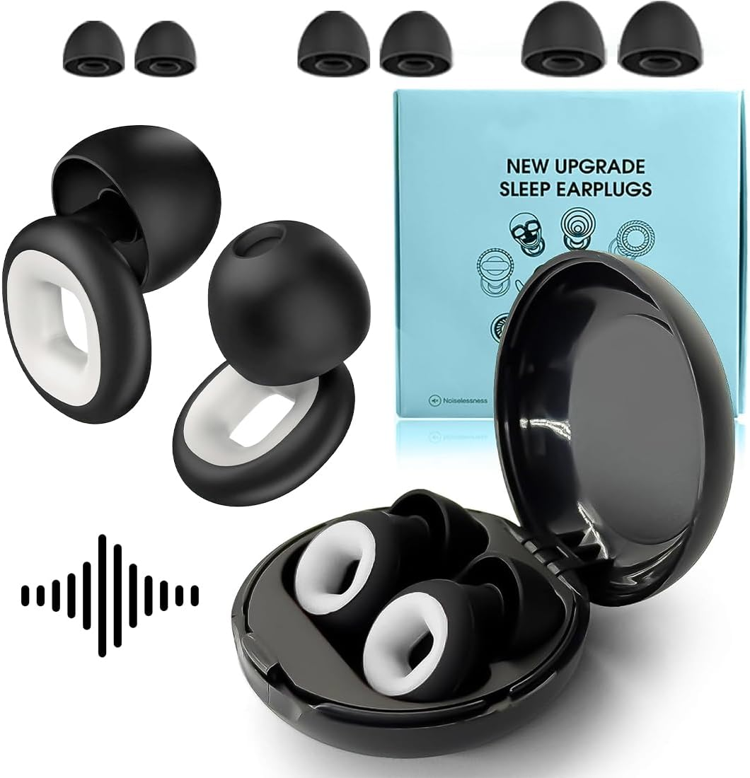 Artvive Earplugs, Ear Plugs for Sleeping and Noise Reducing, Motorcycle Earplugs, Artevive Earplugs, Snoring Earplugs, Reusable Noise Reducing image number 1