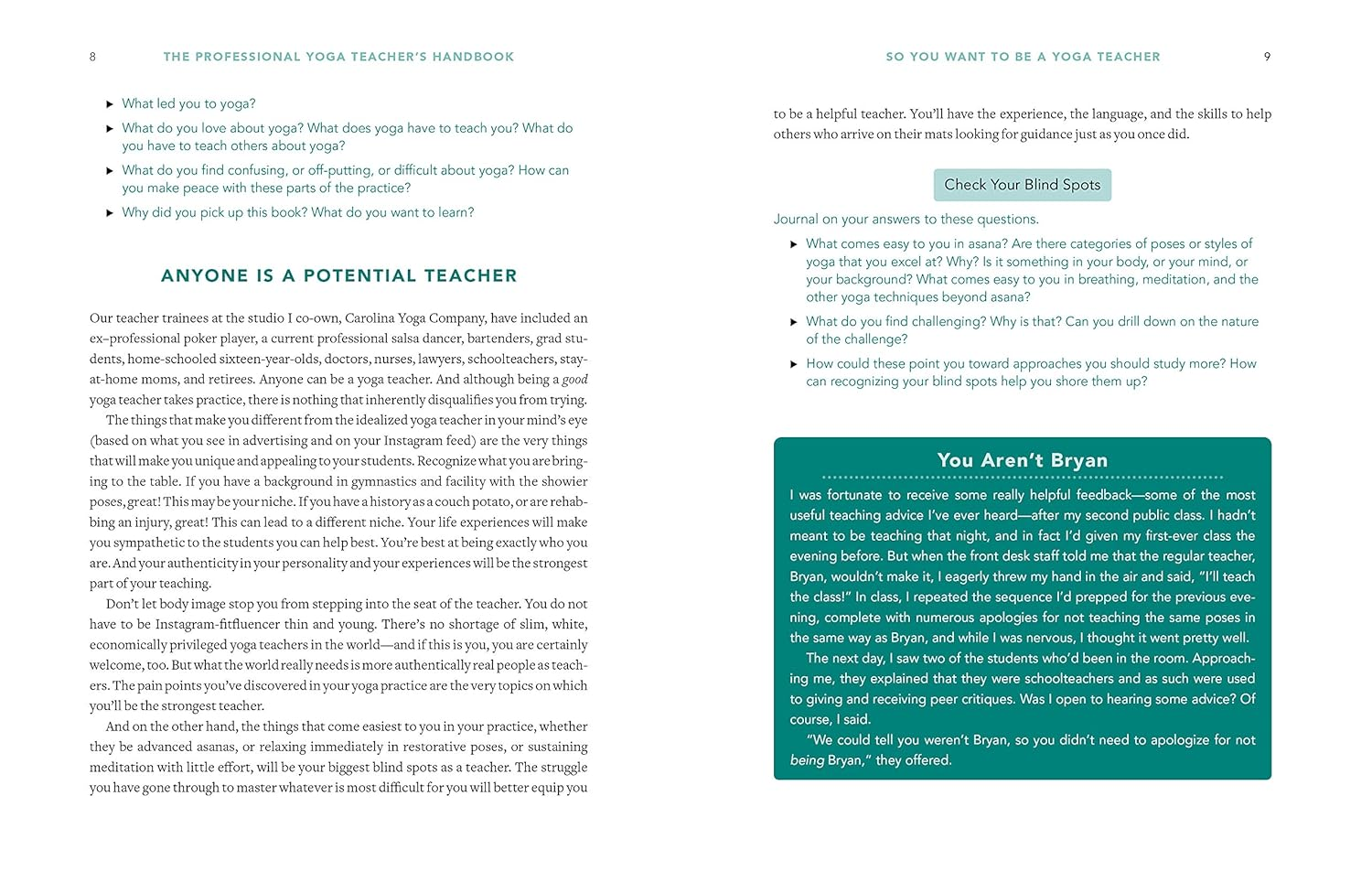 Professional Yoga Teacher'S Handbook: the Ultimate Guide for Current and Aspiring Instructors - Set Your Intention, Develop Your Voice, and Build Your Career image number 3