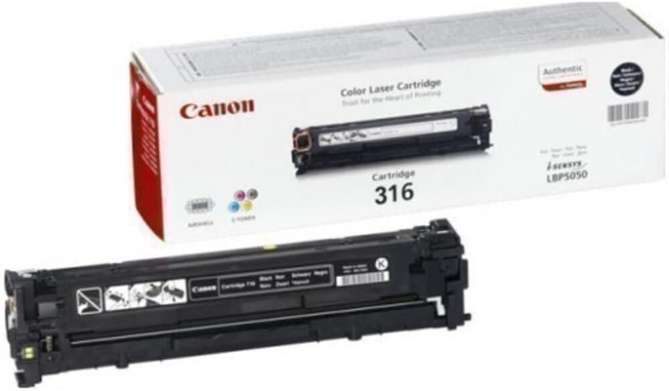 Canon CART-316BK Genuine Black [2.5K Page] Toner Cartridge