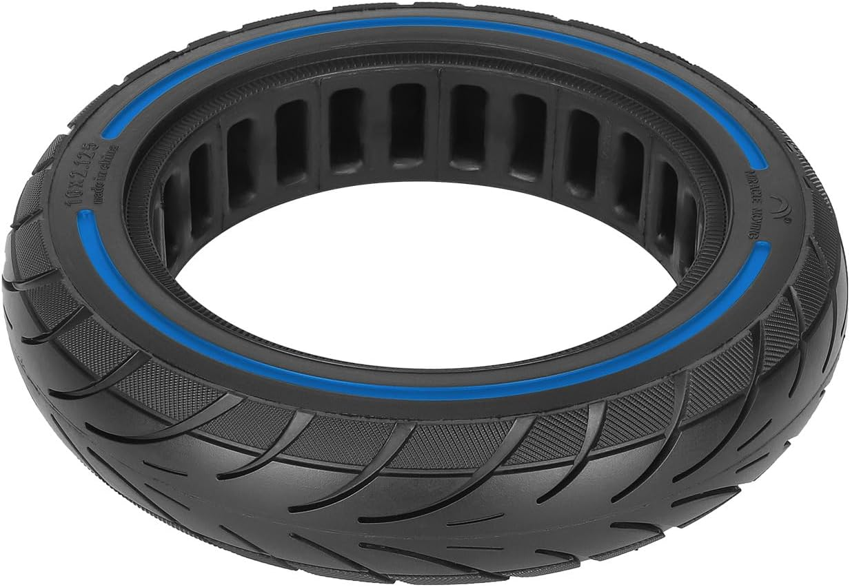VOLOHAS 10 X 2.125 Solid Tyres 250 X 54 Solid Tyres for Xiaomi 4Pro/4Lite/Ninebot Uifi/F20D/F30D/F40D/F40E Electric Scooter, 10 Inch Solid Rubber Tyres, Highly Elastic Replacement Tyre (Blue, 1 Piece) - Blue 1 Piece image number 5