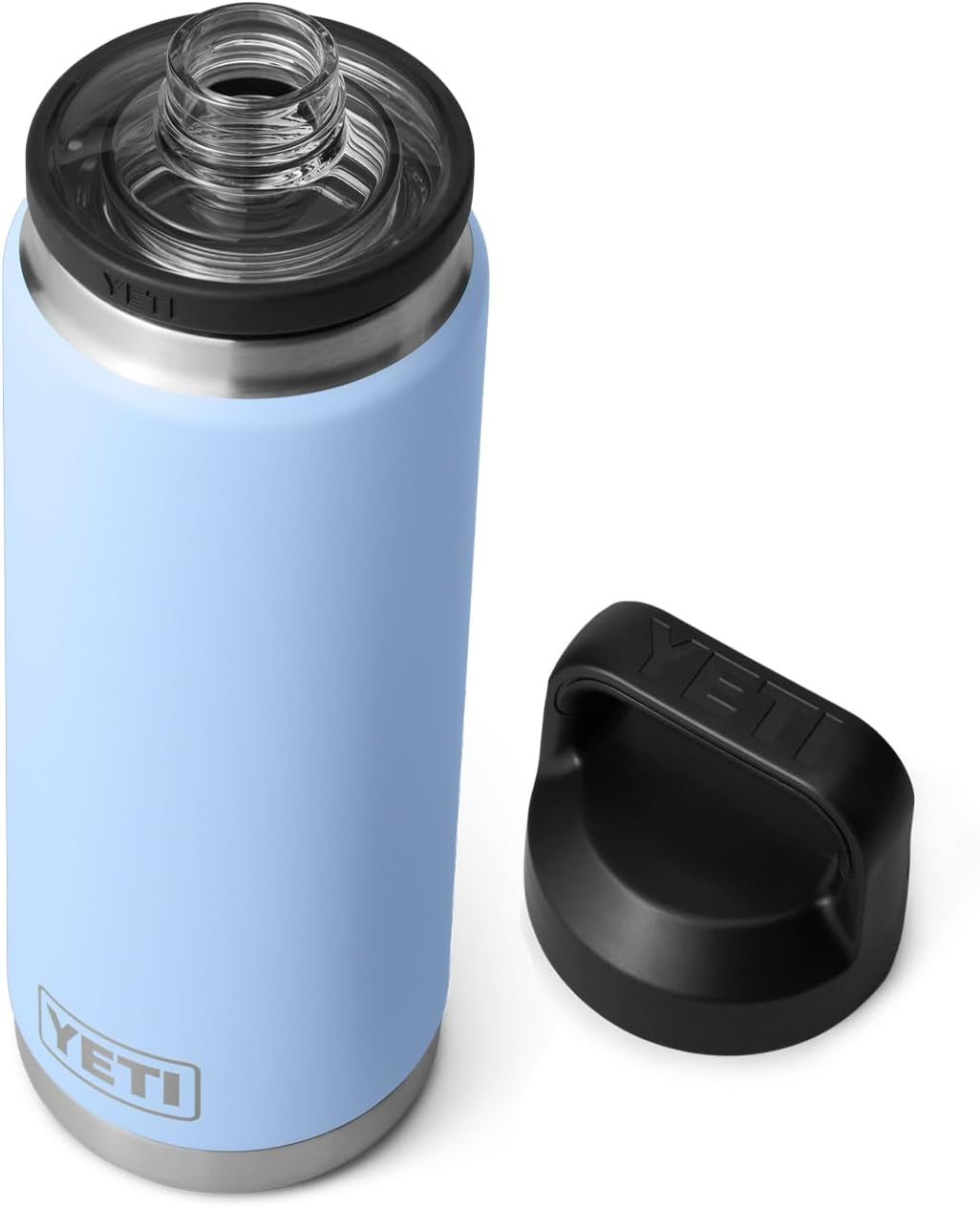 YETI Rambler 26 Oz Bottle, Vacuum Insulated, Stainless Steel with Chug Cap, White