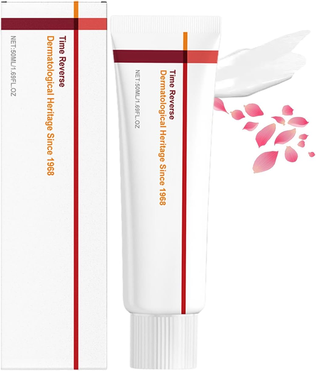 Cream Time Reverse- Advanced Fast-Absorbing & Nourishing, Firming & Hydrating Moisturizer to Repair Skin Barrier, Retinol Cream for Face Wrinkles, Enhances Skin Elasticity, for All (2PCS)