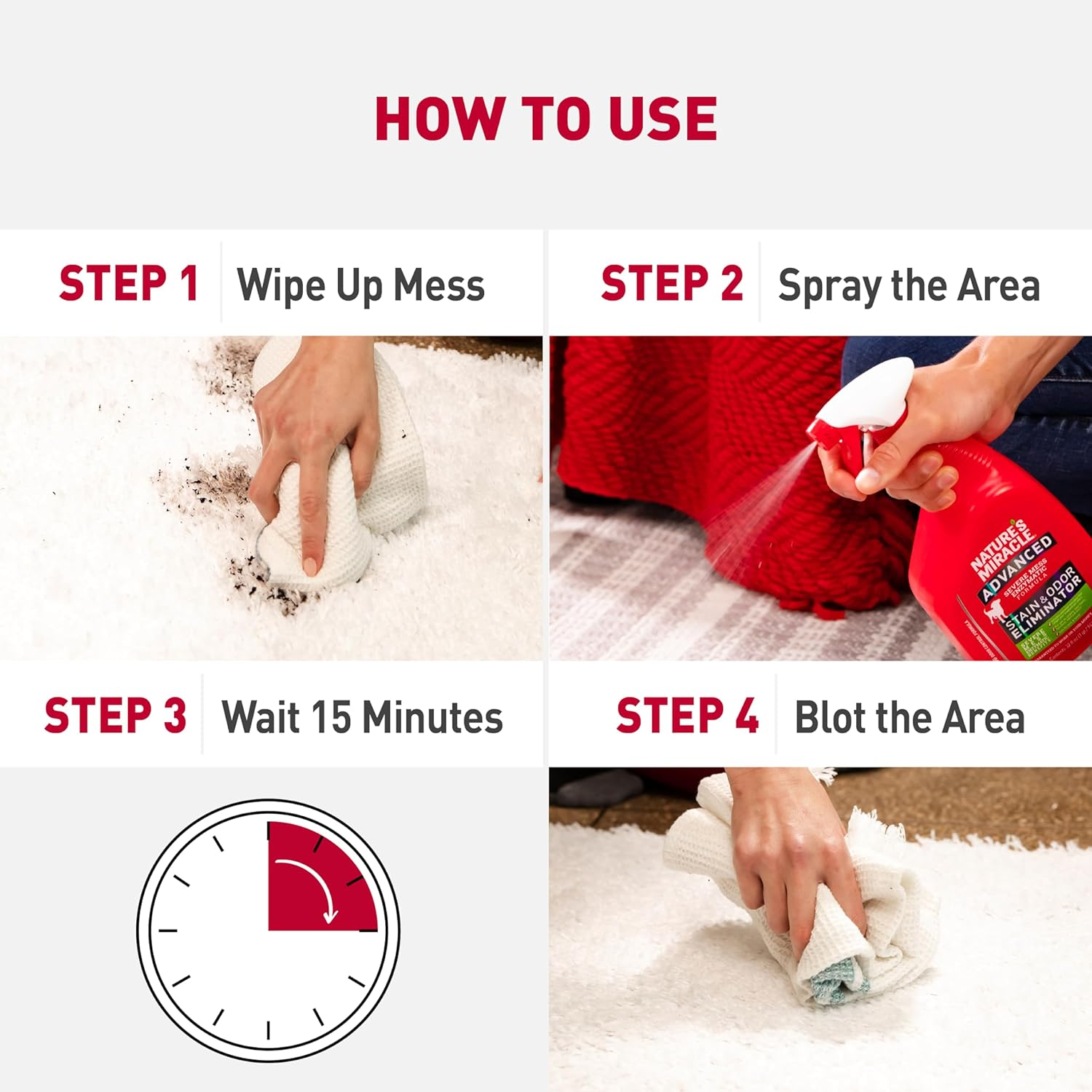 Nature'S Miracle Advanced Stain & Odour Remover Dog 3.78 LTR image number 6