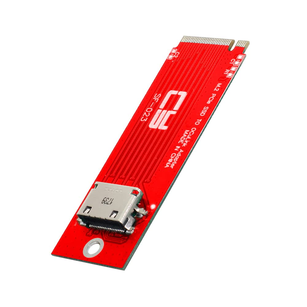 NFHK Oculink SFF-8611 to U.2 U.3 SFF-8639 NVME Pcie Pci-Express SSD Cable for Mainboard SSD