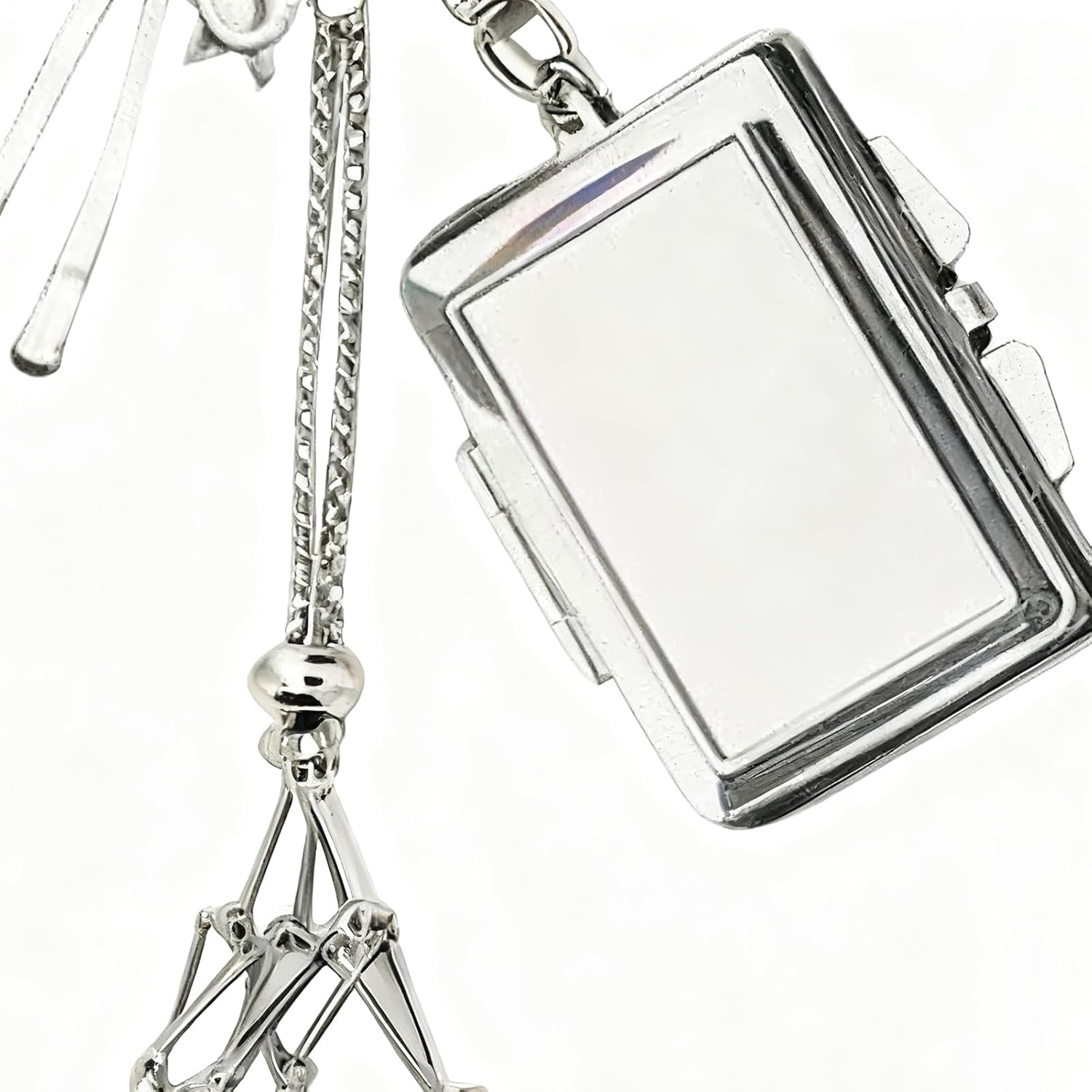 Lip Balm Holder - Portable Cosmetic Organizer, Lipstick Holder Keychain, Travel Makeup Case, Wallet Bag for Girls Women Christmas Stockings Backpack Pocket P - B image number 6