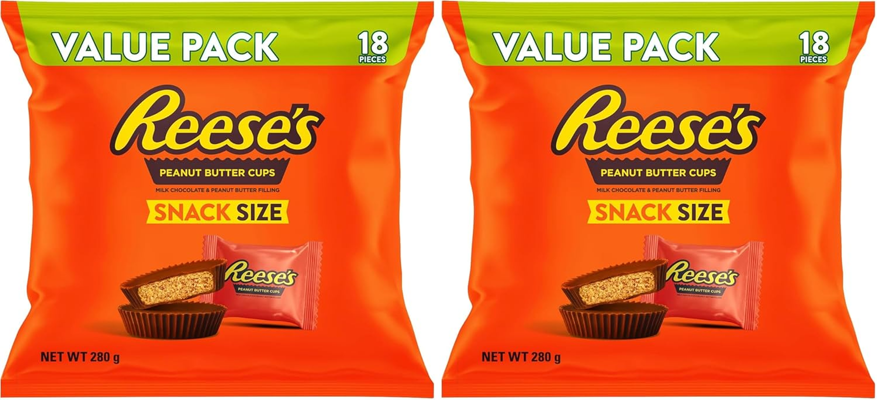 Reese'S Peanut Butter Cups Snack Size 280 G image number 2