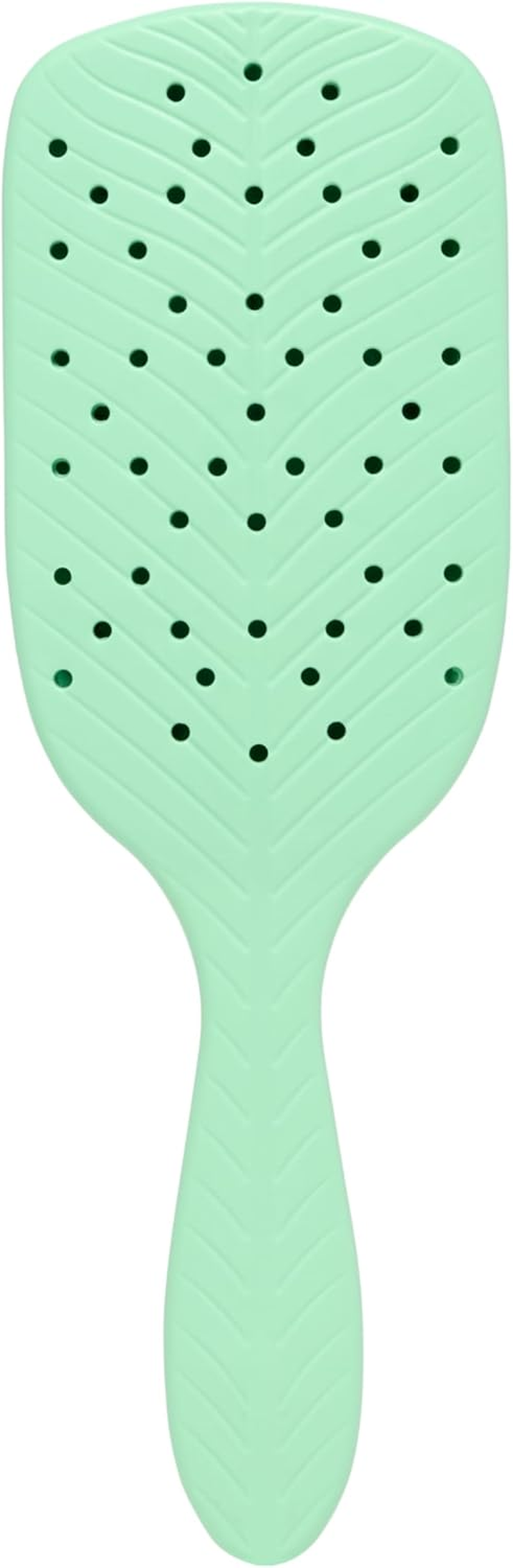 Wet Brush Go Green Thick Hair Paddle Detangling Brush, Green - Ultra-Soft Intelliflex Bristles with Aquavent - Gently Loosens Knots While Minimizing Pain - Curly, Coarse, Long, Wet & Dry Hair image number 3