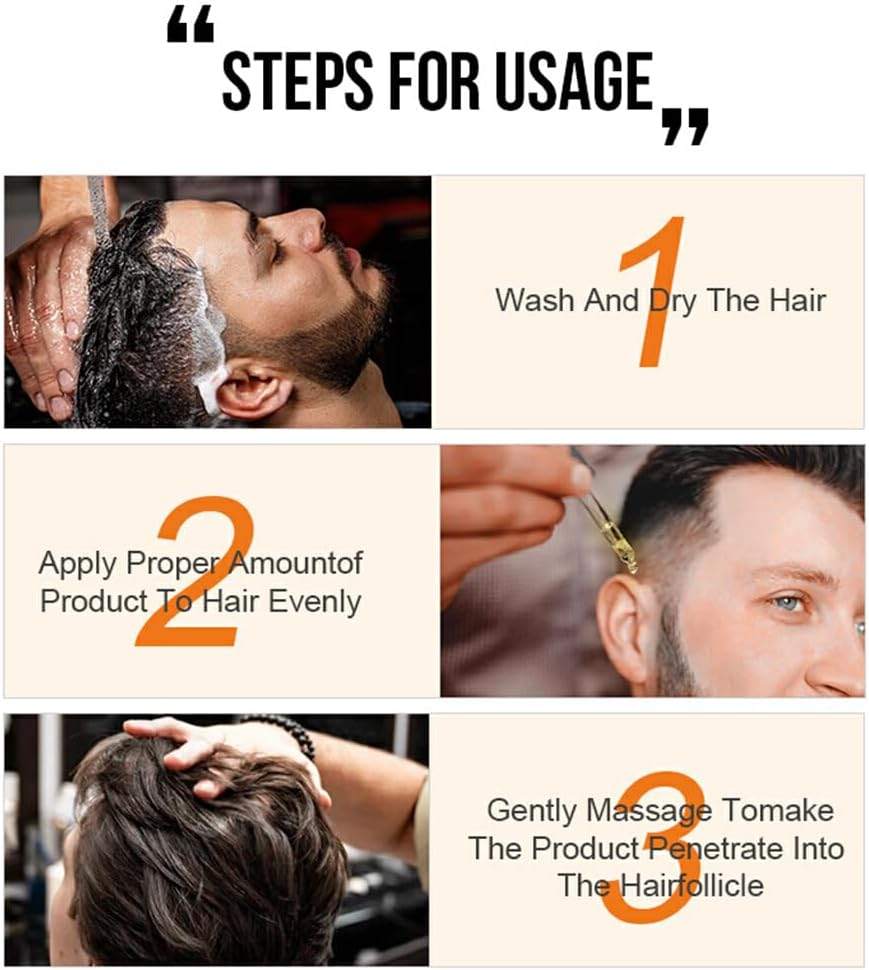 Ginger Hair Growth Products Regrowth Essential Oil Liquid Nutrient Solution Scalp Beauty Health Women image number 2