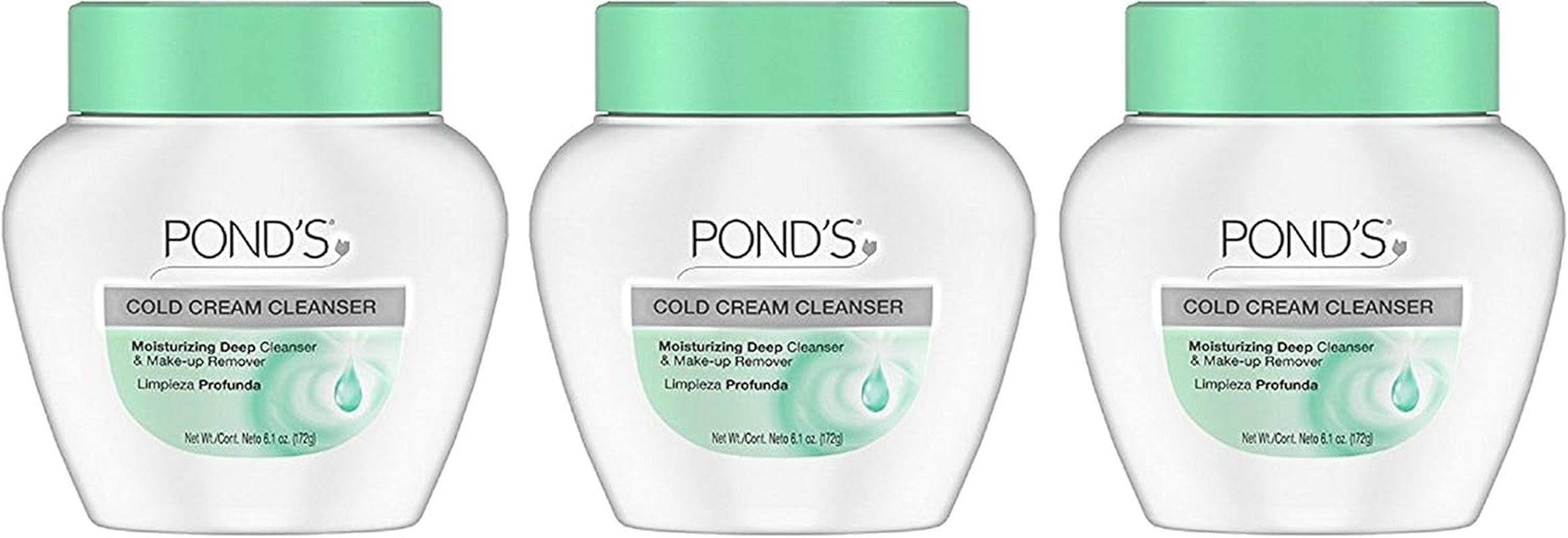 Ponds Cold Cream, Deep Cleanser - 180Ml (Pack of 3)