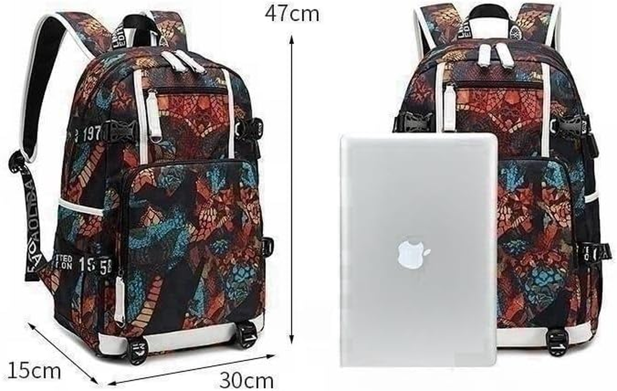 Soccer Player Star MBP Brother Backpack Travel Student Football Fans Bookbag for Men Women image number 3