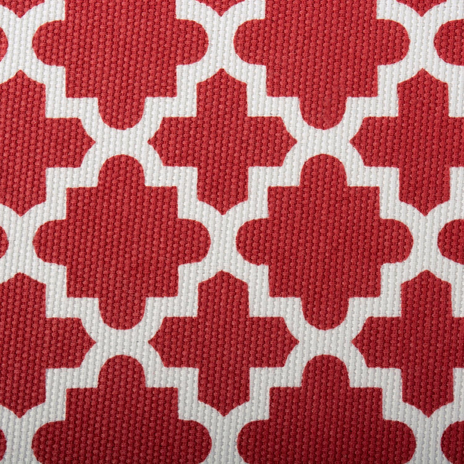 DII Hard Sided Collapsible Fabric Storage Container for Nursery, Offices, & Home Organization, (13X13X13) - Lattice Rust image number 7