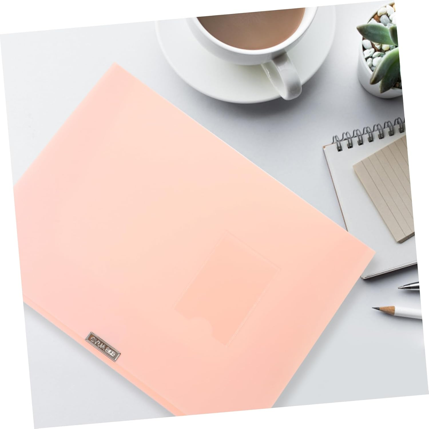 SHINEOFI File Box Storage Box for Documents Paper Organizer Desk Accessory File Folder Office Storage image number 6