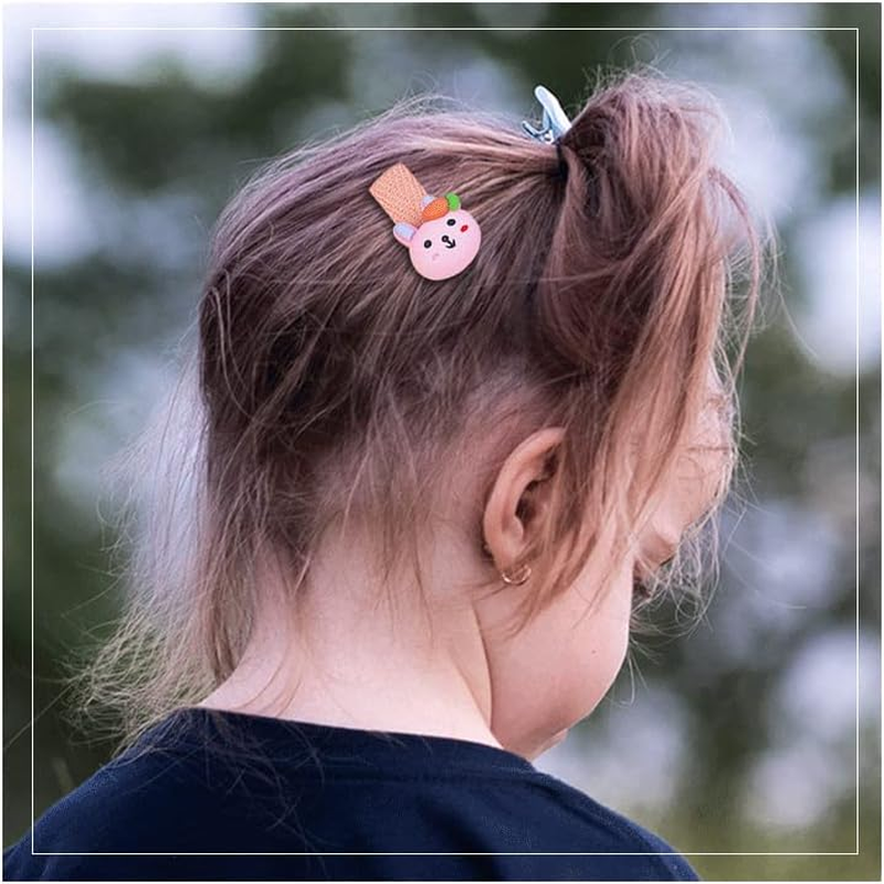 26PCS Hair Clips Pretty Hairpin Snap Bow Toddler Girls Baby Pin Hair Kids Child, Safe Material, Ideal for Daily Use & Special Occasions - Animal ( Without Bottle) image number 6