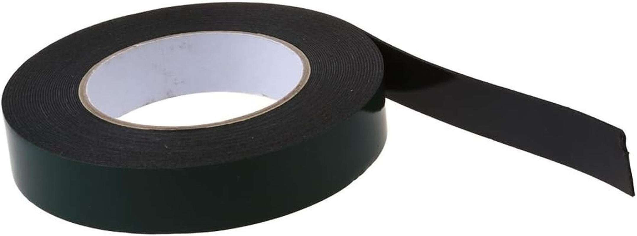Black Super Strong Permanent Double Sided Self Adhesive Foam Car Trim Body Tape Width:25Mm