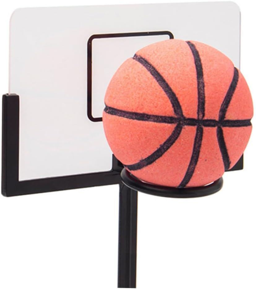 Gatuida 3Pcs Essential Oil Bubble Bath Salt Balls Basketball Shape for Relaxation Bath image number 2