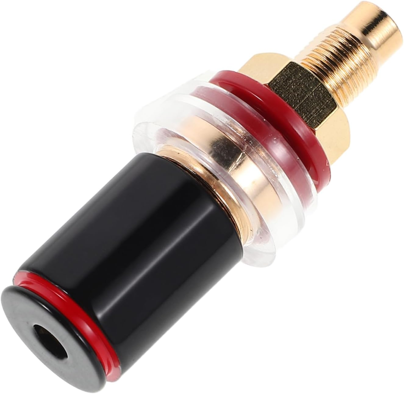 OFFIGAM Hifi Grade Speaker Banana Plug Binding Post Terminal Connector No Soldering Audio Speaker Wire Plug for Home Theater and Professional Sound Equipment with Noise Reduction and Easy image number 6