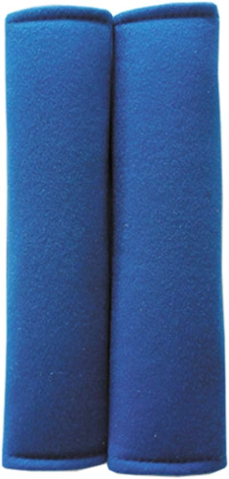 Car Seat Belt Pad Cover Set, 2 Pack Soft Car Safety Seat Belt Shoulder Pads for Adults and Children (Blue, One Size)