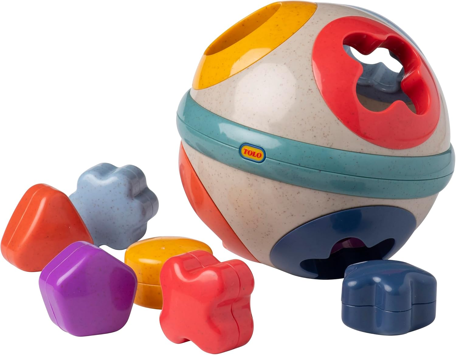 Tolo Organic Rolling Ball Shape Sorter image number 2