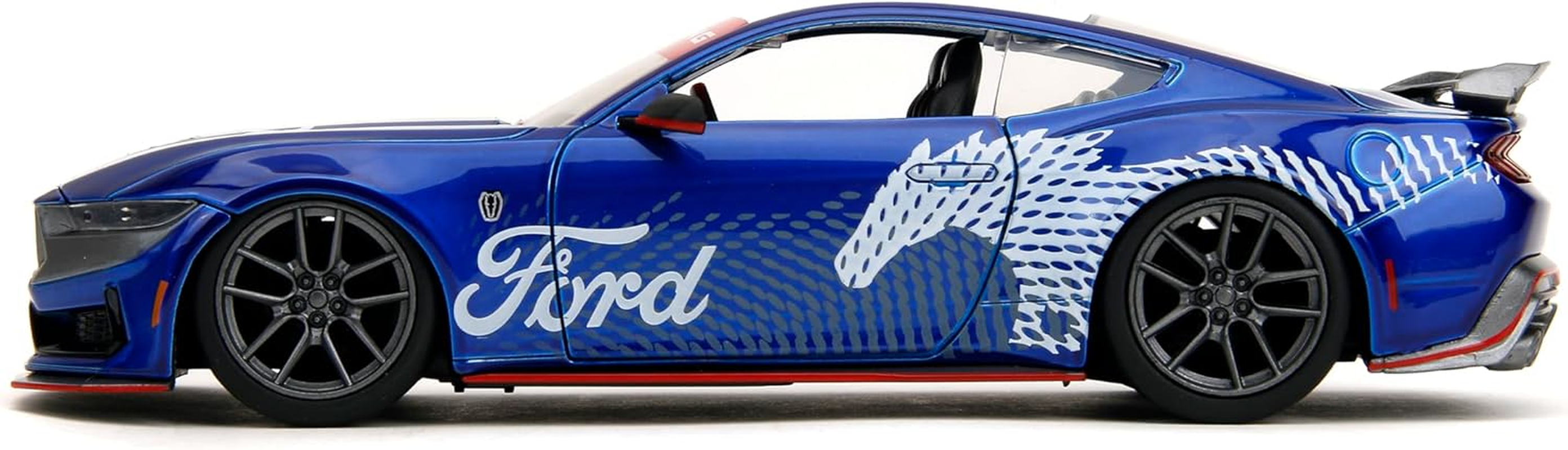 Big Time Muscle 1:24 2024 Ford Mustang GT Dark Horse Die-Cast Car, Toys for Kids and Adults image number 1