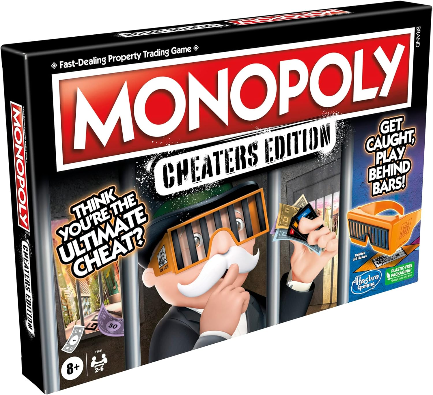 Monopoly Cheaters Edition Board Game for Families and Kids, Family Game for 2-6 Players image number 6